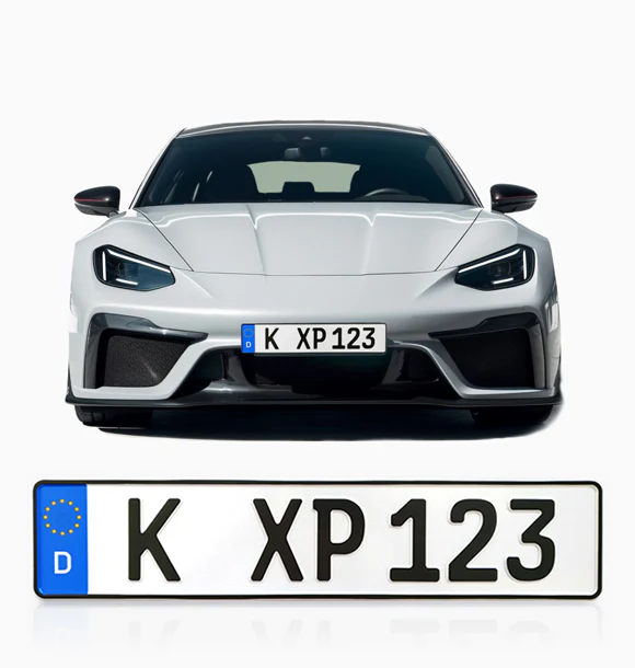 Kennzeichen fĂĽr Autos